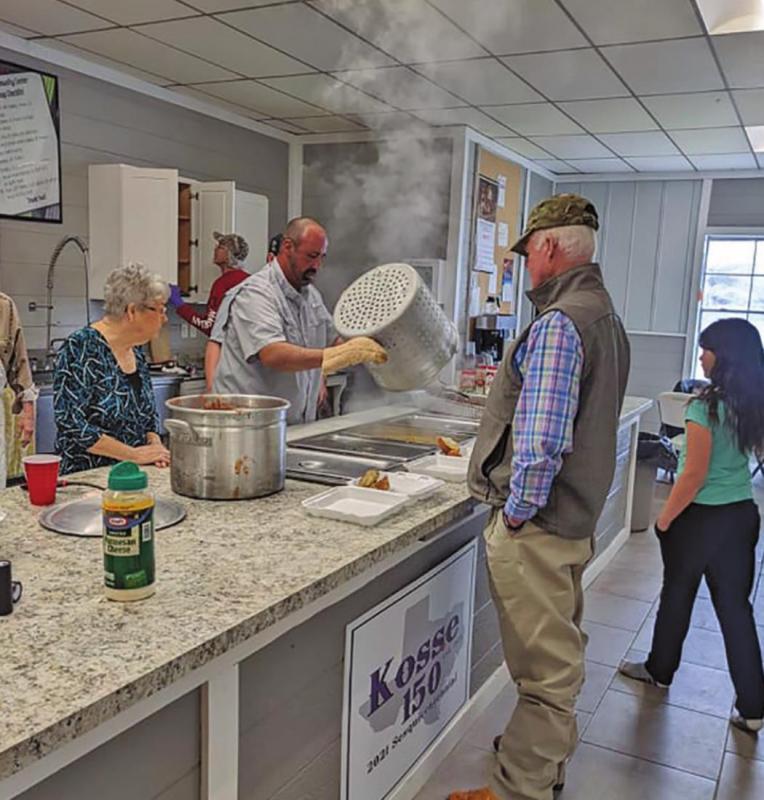 Spaghetti Lunch Fundraiser by the Kosse Masonic Lodge