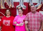 Lady Goats celebrate Parents Night last week