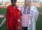 Groesbeck Ex-Student Homecoming Queen Lisa deCordova and Mrs. Homecoming 2023 Mrs. Marsha Scott Turner